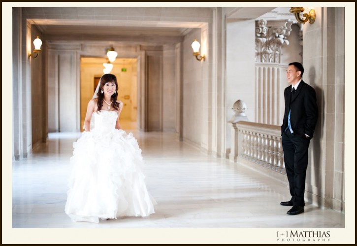 San Francisco City Hall Wedding Hair and Makeup by Mei