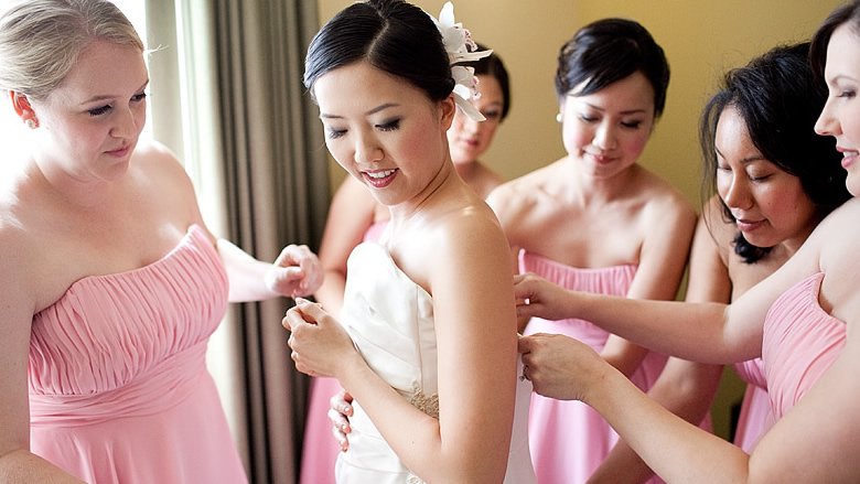 Chardonnary Golf Club Makeup and Hair