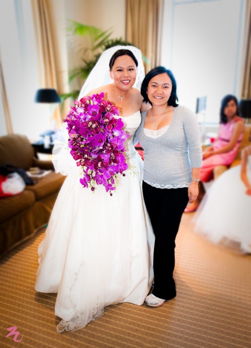 Alma and Mei at the Fairmont