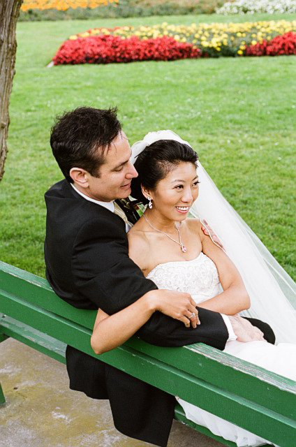 Saint Ignatius Church Wedding, Asian Makeup and Hair Artist, San Francisco