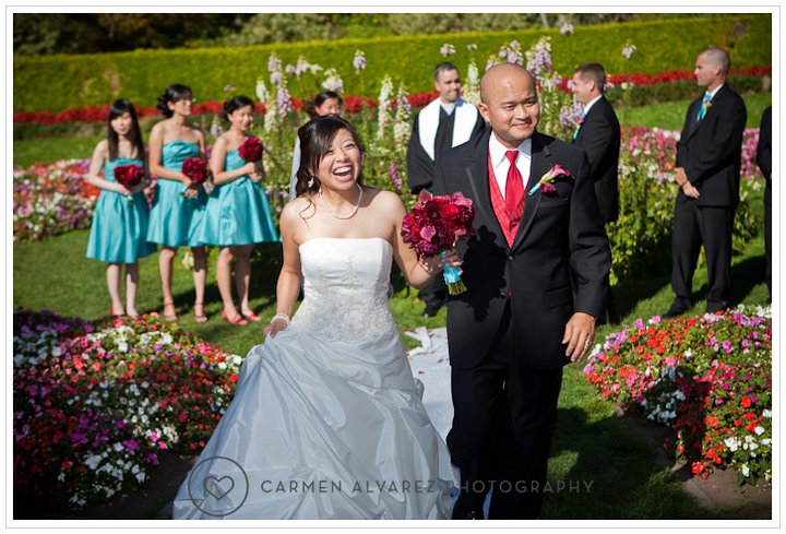 San Francisco Garden Ceremony, Wedding Makeup Hair by Mei / Triple Twist 