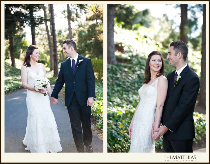 Claremont Nature Wedding Photos Berkeley, CA Wedding Makeup and Hair by Mei