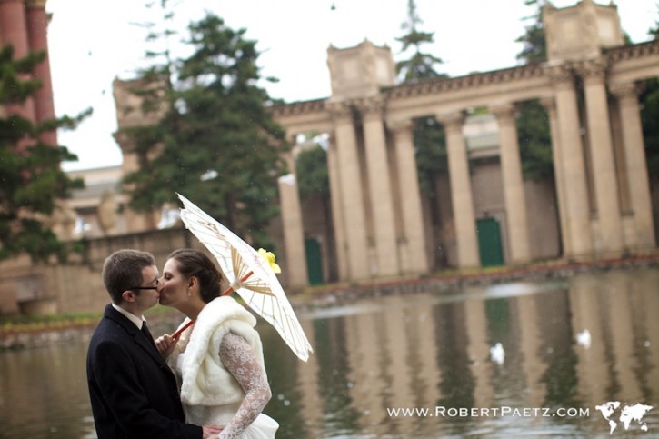 Palace of Fine Arts Wedding Picture