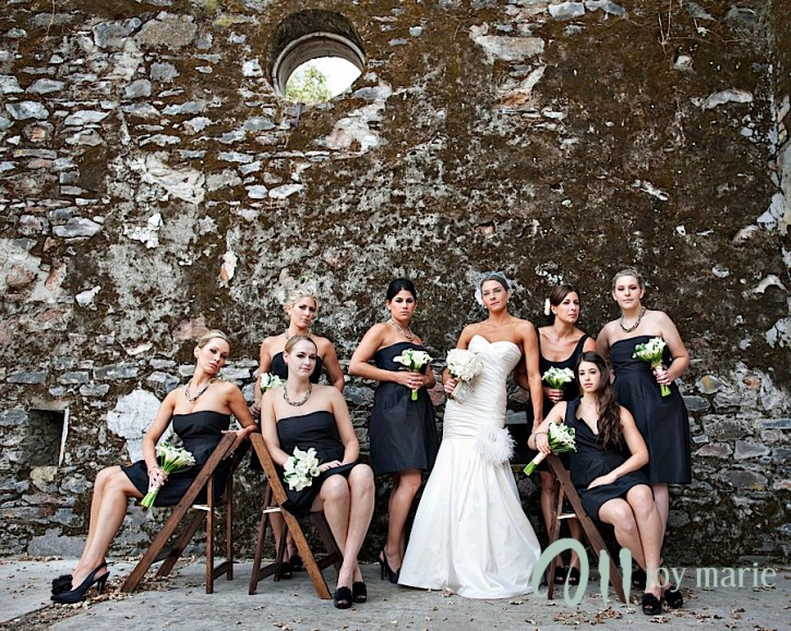 Cool Bridal Party Shot